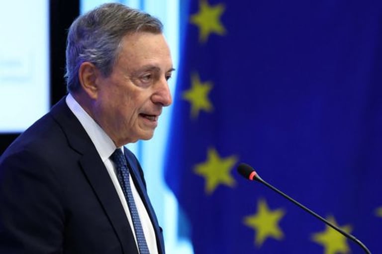 Draghi Warns EU: Accelerate Reforms or Risk Falling Behind US, China in Global Competitiveness