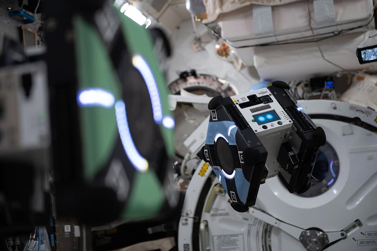 AI-Driven Astrobee Revolutionizes ISS Robotics with Autonomous Navigation Breakthrough