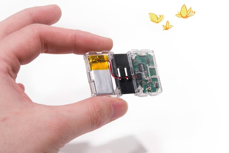 SlimeVR Butterfly Trackers: Ultra-Slim Motion Capture Devices Revolutionize VTubing with Extended Battery Life