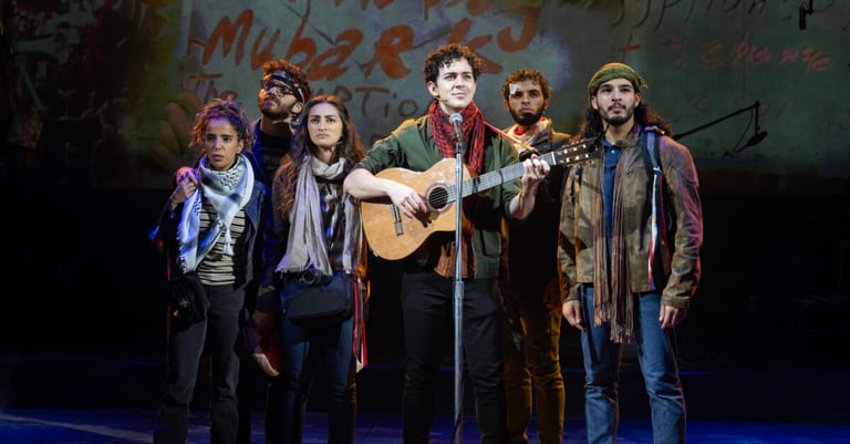 Off-Broadway Hit 'We Live in Cairo' Chronicles Arab Spring Activism Through Art and Music