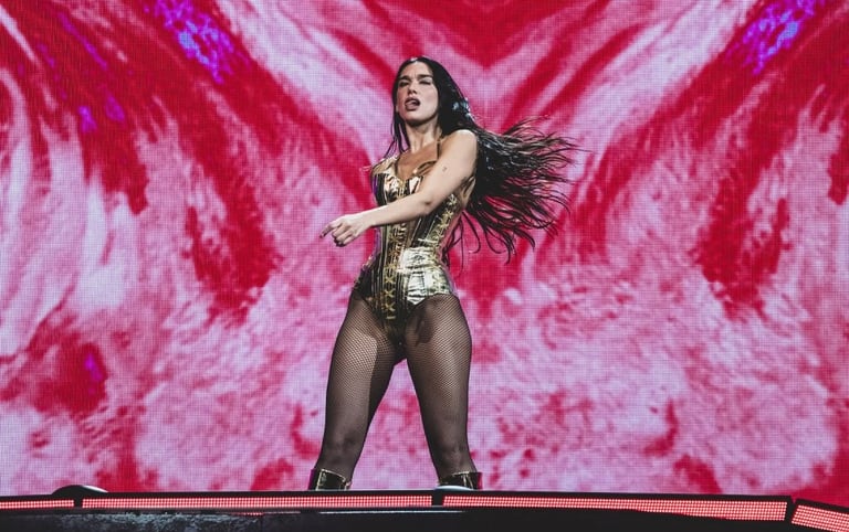 Dua Lipa's 'Radical Optimism' Tour Wows with Genre-Spanning Covers and Star-Studded Collaborations