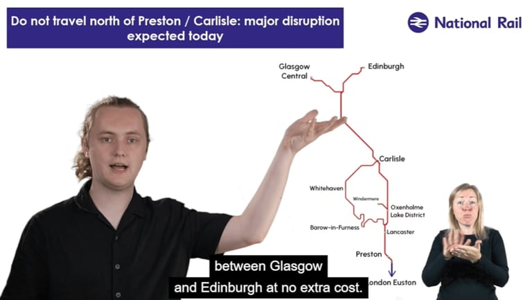 British Rail Enhances Communication with Informative Videos for Travel Disruptions