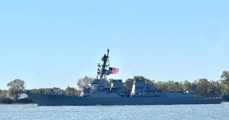 Philadelphia Hosts Spectacular Naval Parade Celebrating 250 Years of U.S. Navy and Marine Corps Heritage