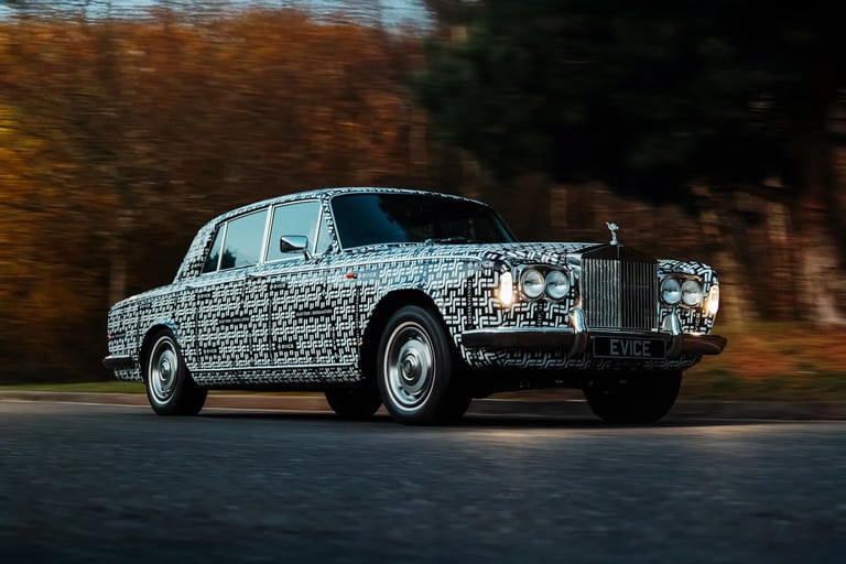 Evice Unveils Electric Rolls-Royce Conversion, Merging Classic Luxury with Green Innovation by 2026