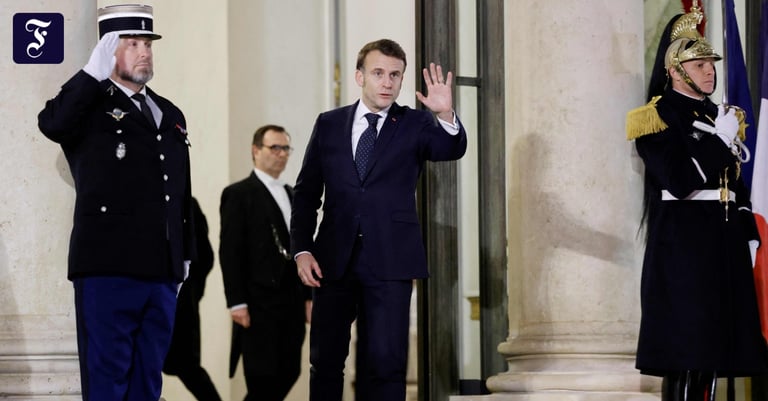 Macron Vows No French Combat Troops in Ukraine, Considers Non-Combat Support and Peacekeeping Options