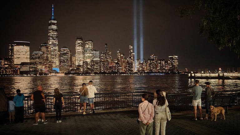 Tribute in Light Returns for 23rd Anniversary of 9/11 Attacks