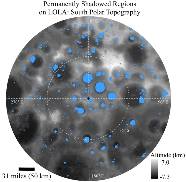 NASA Discovers Widespread Lunar Ice, Boosting Future Moon Mission Prospects