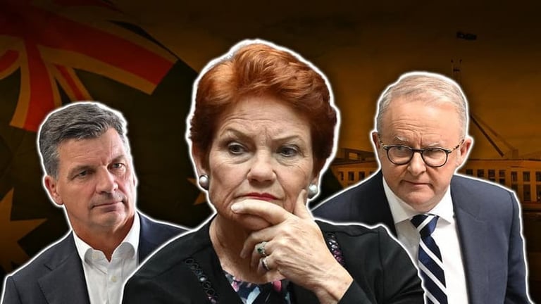 Labor Surges Ahead as One Nation Falters After Hanson Speech Controversy