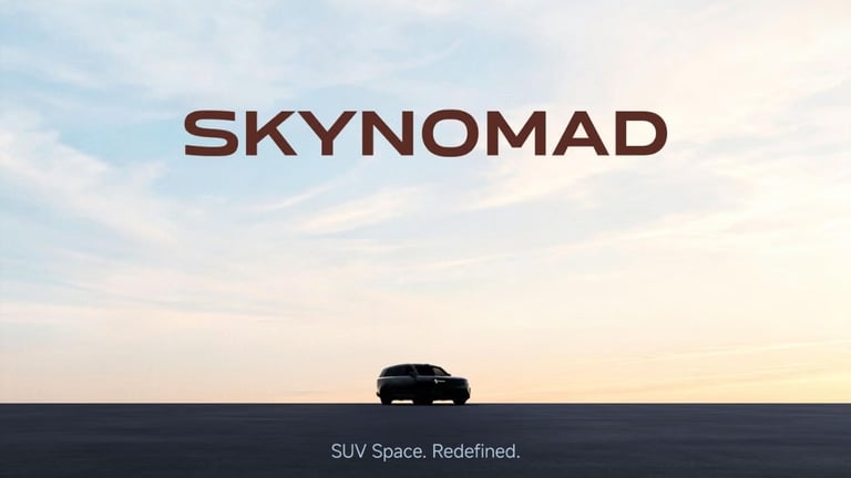 Xiaomi Unveils Sky Nomad: Transformable SUV Series Aiming to Outpace Li Auto and Aito