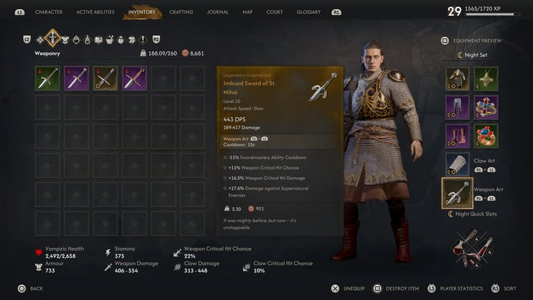 Epic Loot Awaits: Discover 33 Legendary Items in The Blood of Dawnwalker Adventure
