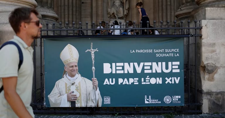 Pope's France Visit: Mass on Champs-Élysées, High Security, and Youth Vigil Amid Tensions