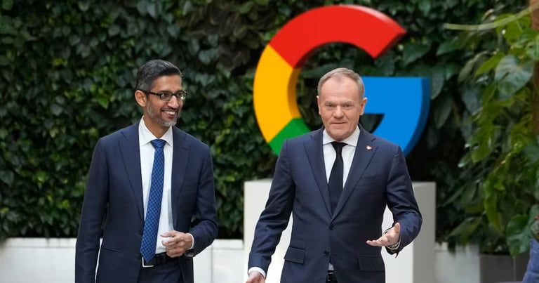Google to Invest $5M in AI Training for Polish Youth Amid Security and Economic Push