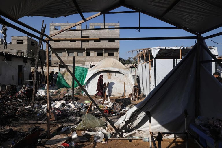 Israeli Airstrikes on Gaza Schools Kill 30, Spark Global Outcry and Fears of Regional War