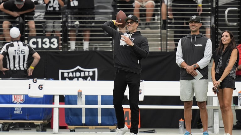 Tom Brady Takes Active Role in Raiders Operations, Sparks Speculation with Coaching Box Presence