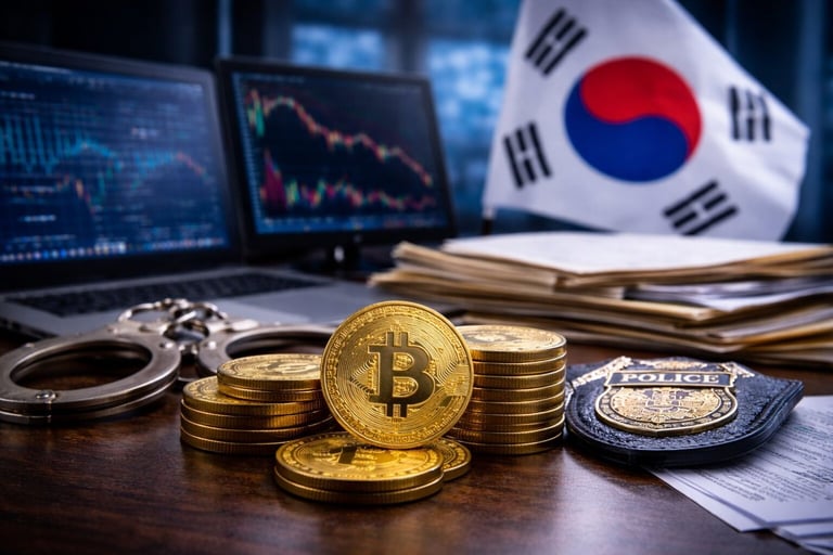 South Korea Recovers $21 Million in Stolen Bitcoin, Strengthening Crypto Crime Deterrence