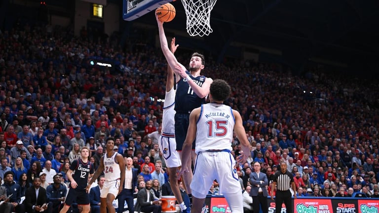 UConn and Kansas Announce Exciting Home-and-Home Series Starting 2025