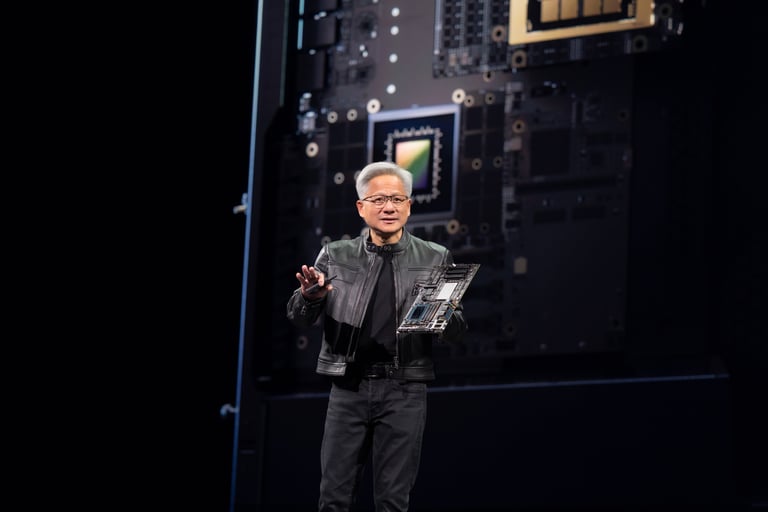 Nvidia and Amazon CEOs Tout AI Revolution: Surging Demand Boosts Chip Sales and Cloud Services