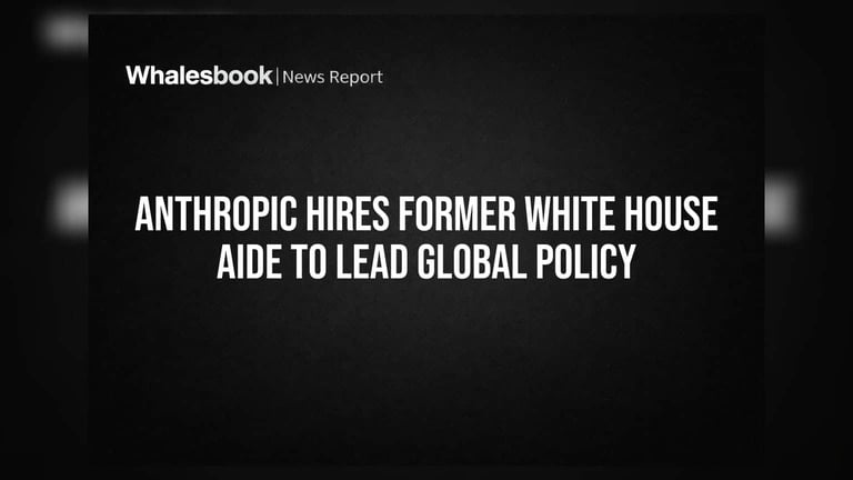 Anthropic Appoints Tino Cuéllar as Chief Global Affairs Officer Amid AI Policy Challenges