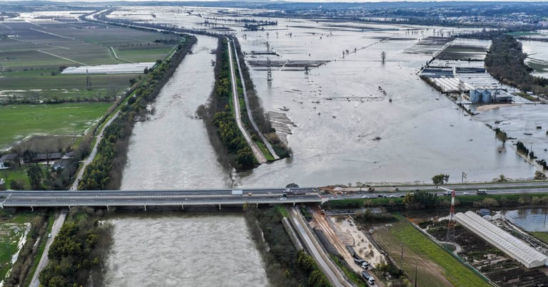Temporary Repairs Restore Mondego River Dam Integrity Amidst Portugal's Ongoing Flood Crisis