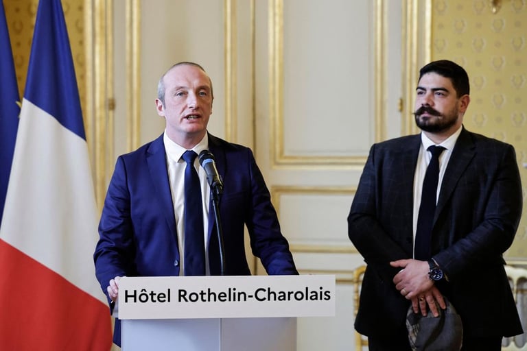 Laurent Marcangeli Faces Public Sector Crisis as New Minister Amidst Mass Protests