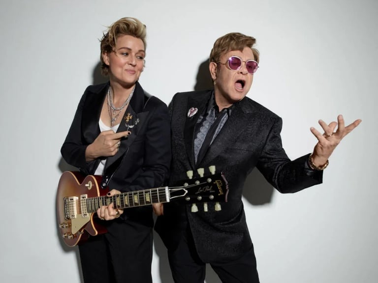 Elton John & Brandi Carlile Announce Collaborative Album 'Who Believes in Angels?' for April 2025 Release