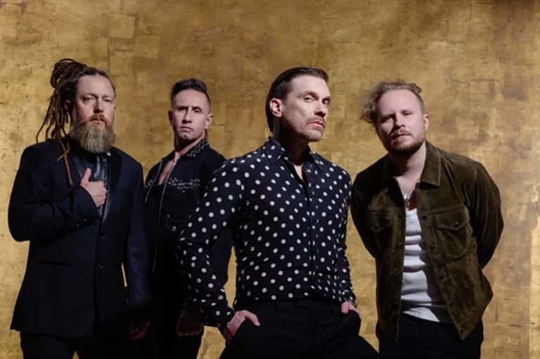 Shinedown's 'Dance, Kid, Dance' Tour Electrifies with Historic Chart-Topping Hits and Charitable Efforts