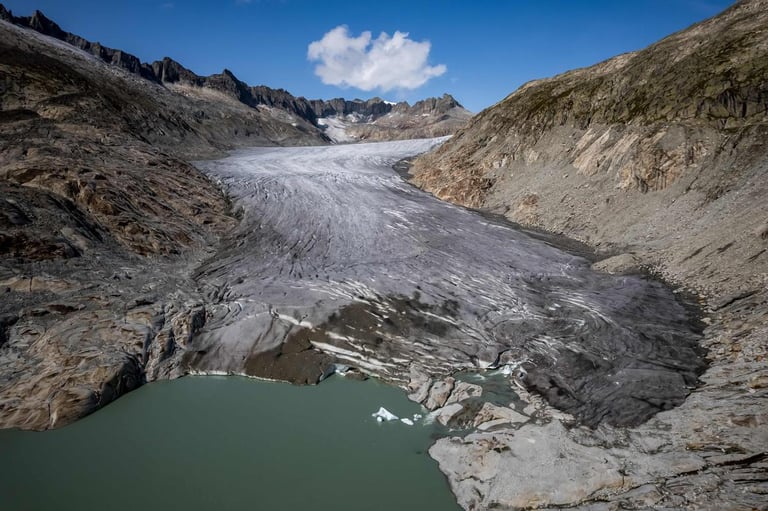 Swiss Glaciers Shrink 24% in a Decade, Raising Alarms Over Climate Change Impact