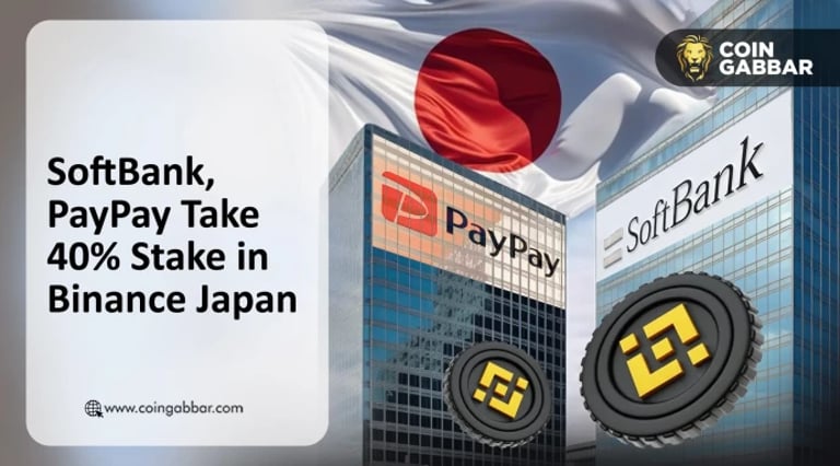 SoftBank's PayPay Acquires 40% Stake in Binance Japan, Eyes U.S. Stock Market Debut