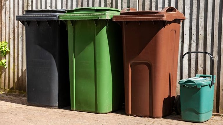 England's New Four-Bin Recycling System Launches Nationwide in 2026: Fines for Non-Compliance