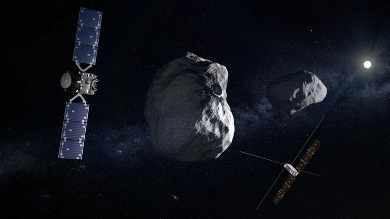 ESA's Hera Mission to Launch in 2024 for Historic Asteroid Deflection Test