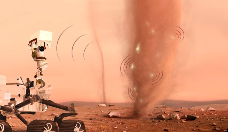 NASA Rover Discovers Miniature Lightning on Mars, Opening New Scientific Frontiers