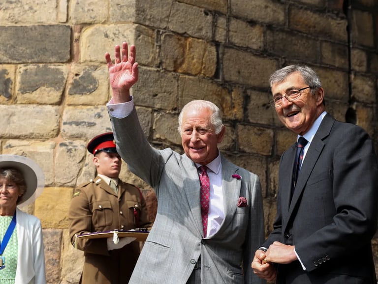 King Charles' Historic Visit to Lancaster: Ceremony of Keys, Local Choirs, and Community Celebrations