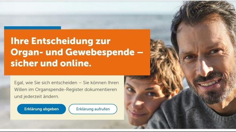 Germany's New Organ Donation Register Hits 5,500 Sign-ups in Hours