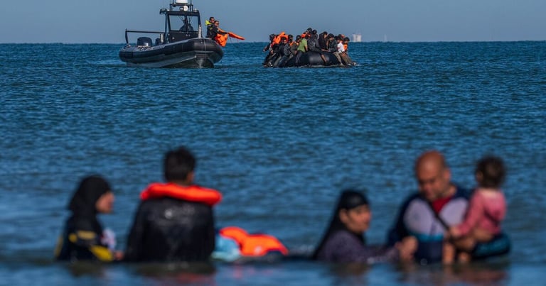 France's Political Crisis Stalls Key Maritime Law Amid Record UK Channel Crossings