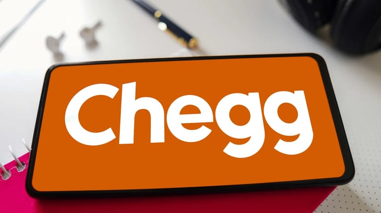 Chegg Hit by AI Impact: Stock Plunges 26% as Revenue Dips