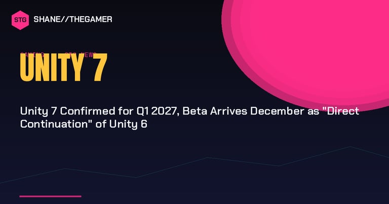 Unity 7: Revolutionizing Game Development with AI-Powered Collaboration and Monetization