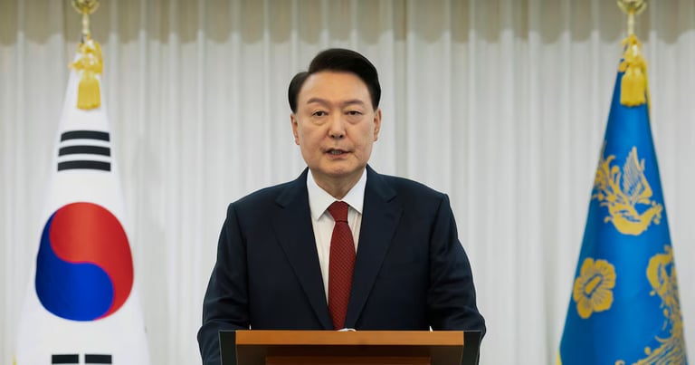 South Korea Seeks Arrest for Suspended President Amid Martial Law Controversy and Crypto Market Turmoil