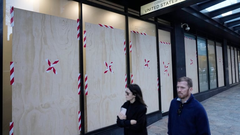 Australian Leaders Condemn Violent Attack on U.S. Consulate in Sydney Amid Rising Israel-Palestine Tensions