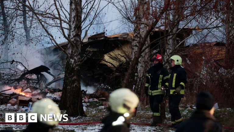 DHL Cargo Plane Crash in Lithuania Sparks Aviation Safety Concerns Amid Geopolitical Tensions