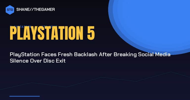 Backlash Erupts as Sony Plans to End Physical PlayStation Discs by 2028