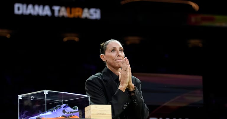 Mercury Retires Taurasi's Jersey, Honoring WNBA Legend's Two-Decade Impact