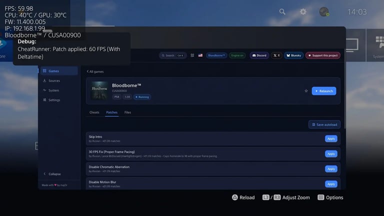 Community Hack Unlocks 60 FPS for Bloodborne on Jailbroken PS5 Consoles