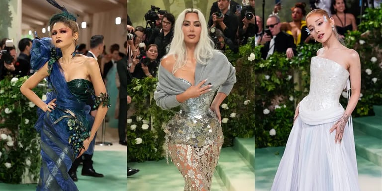 Stars Shine at Met Gala 2024: Zendaya to JLo Lead 'Garden of Time' Extravaganza