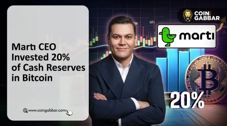 Marti Technologies Allocates 20% of Cash Reserves to Bitcoin Amid Inflation Concerns