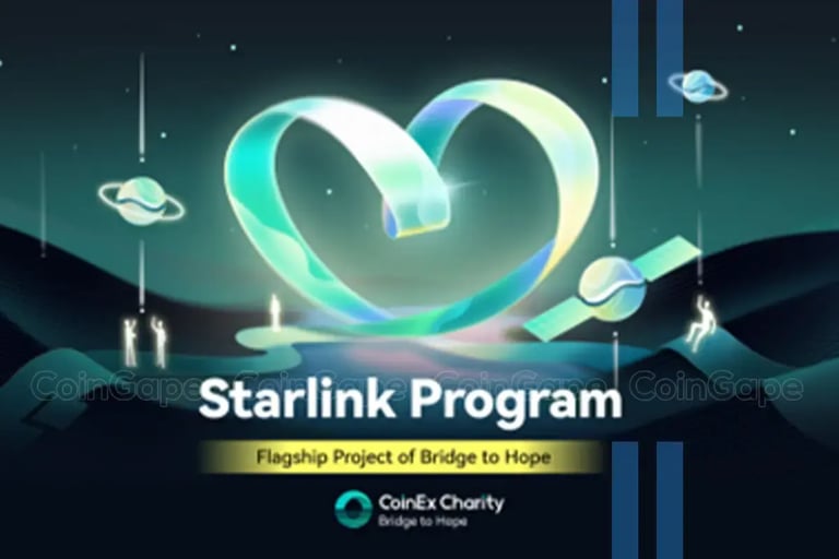 CoinEx Charity Launches 'Bridge to Hope' to Connect Remote Communities with Starlink Internet