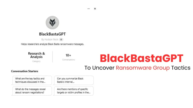 BlackBastaGPT: Unveiling Black Basta's Secrets with AI After Major Leak