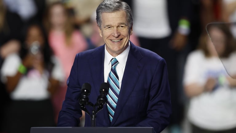 Gov. Cooper Vetoes NC Bill Limiting Successor's Election Powers Amid GOP Power Grab Allegations