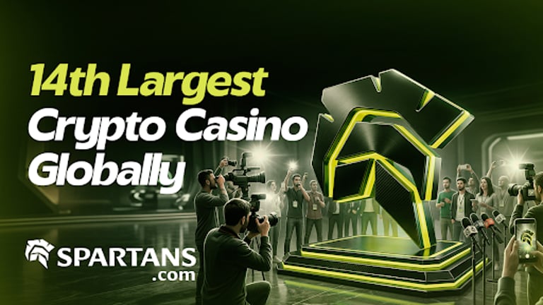 Spartans Casino Rises Fast: $40M in 60 Days, Aims for Global #1 with Crypto Power