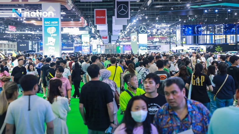 Thailand's Mid-Range EV Demand Soars at Motor Expo 2025 Amid Tightening Stock