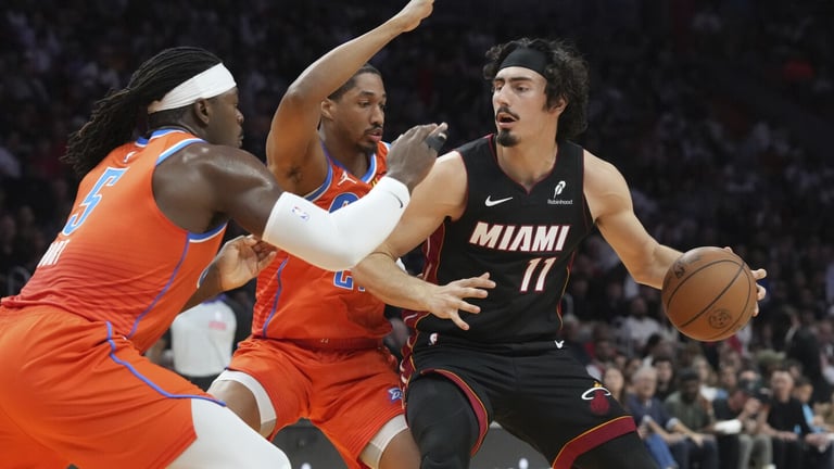 Jalen Williams Leads Thunder to 7th Straight Win Over Heat; OKC Now Best in Western Conference